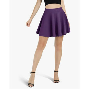 Urban Coco Skater Skirt Purple Size M